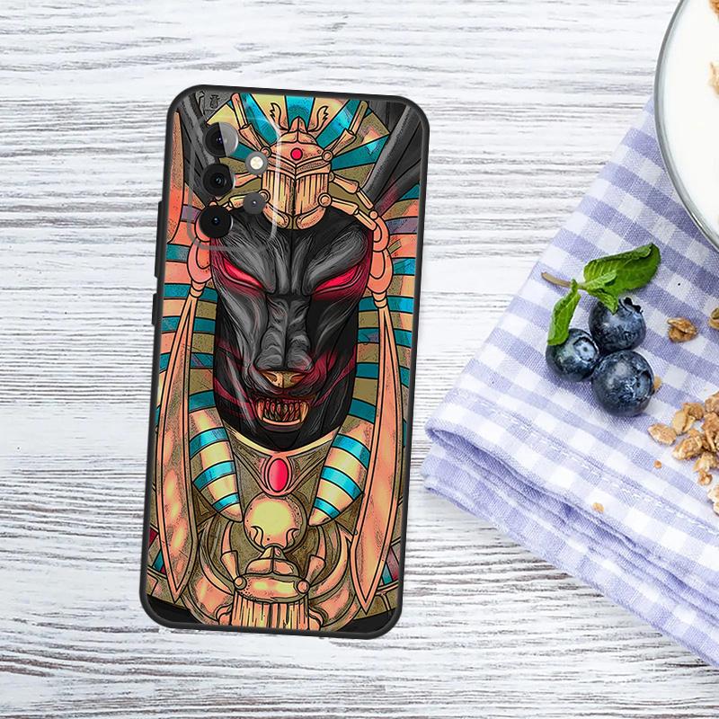 Египет Нефертити Анубис Анх Чехол Для Samsung Galaxy A52 A32 A12 A14 A34 A54 A53 A33 A13 A51 A71 A15 A25 A35 A55 Чехол