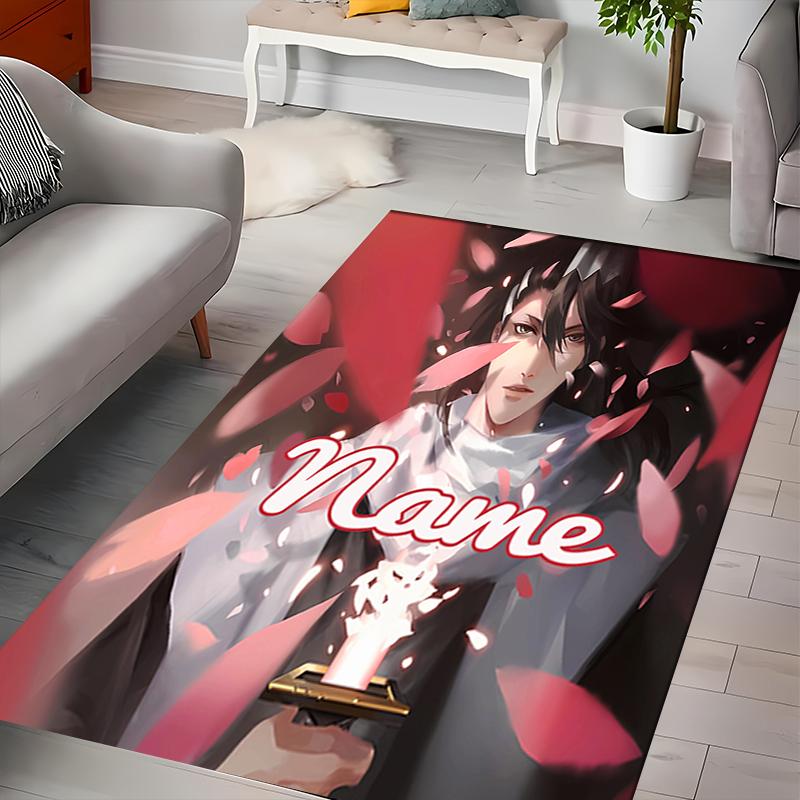 Custom personalization Byakuya Kuchiki Area Rug - Perfect For Kitchen, Bathroom,Laundry Room Decor Large Size Available,Gift All Seasons