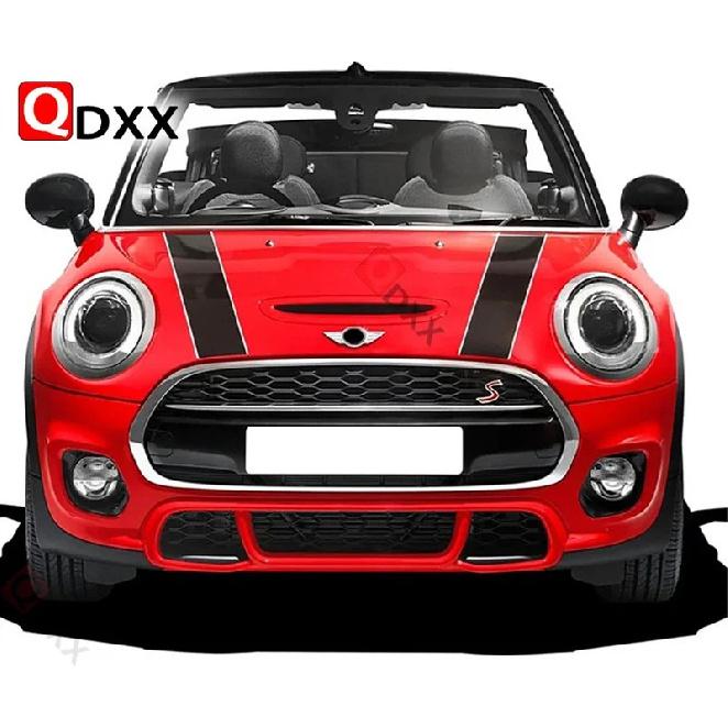 Car Hood Sticker Engine Cover Bonnet Stripe Decal For MINI Cooper R55 R56 R60 F54 F55 F56 F60 R50 R53 R58 R59 R61R57 Accessories
