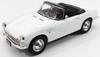 TRIPLE9 Scale Honda S800 1966 Soft Top Open White Diecast Model Car 1/18 [Used]