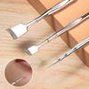 Double Head Stainless Steel Blackhead Shovel Pore Cleanser Acnes Removal Needle Professional Face Skin Care Clean Tool