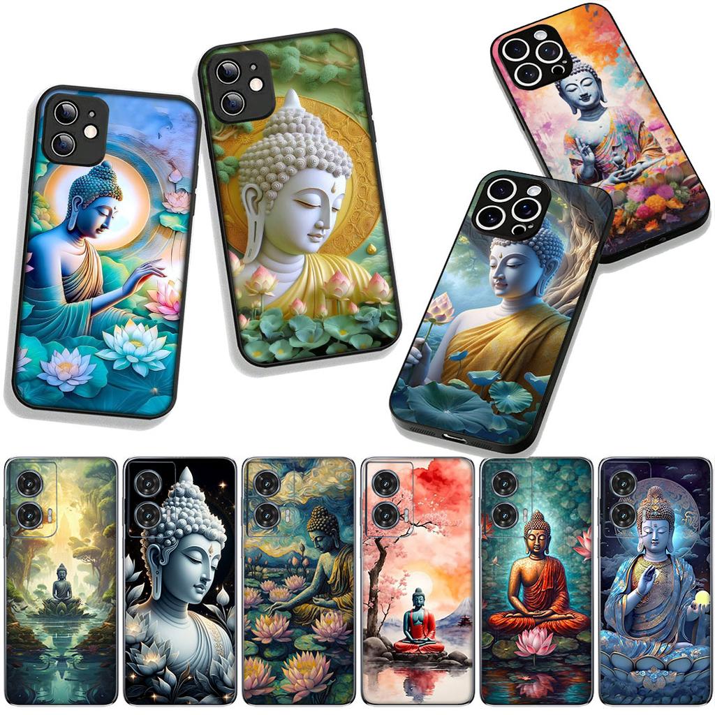 Cover Lord Buddha Wallpaper for Motorola Moto G54 G05 G24 G45 G55 G75 G85 G15 G57 G86 Power Edge 50 30 Ultra Fusion neo Pro Case