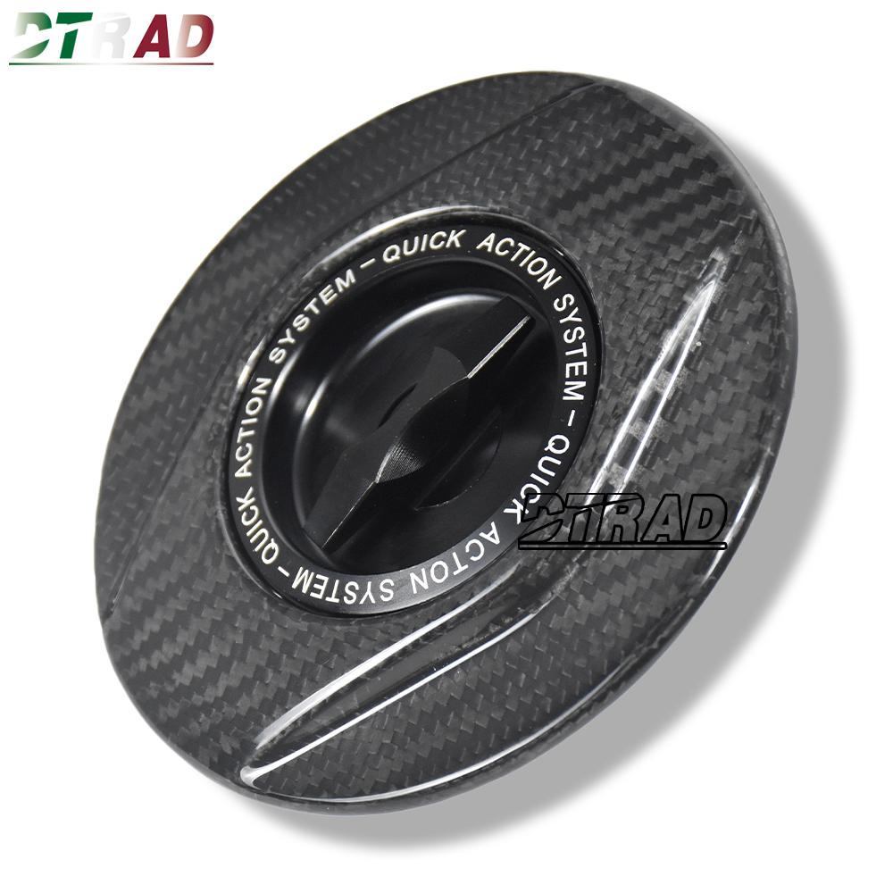 New For 1290 SUPER DUKE R GT 2014-2023 1090 1190 Super Adventure Carbon Fiber Accessories Keyless Fuel Gas Oil Tank Cap Covers