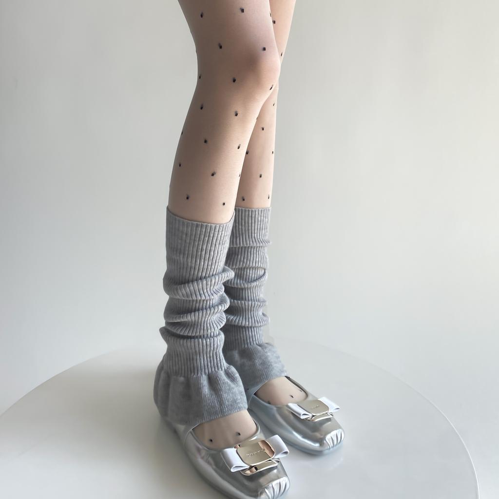 Ballet Leg Warmers Women Autumn and Winter Girl Female Leg Cover Dance Socks Y2k Harajuku Leg Warmers Sweet Wind Pile Calf Socks