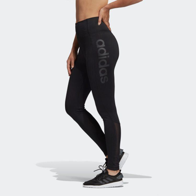 adidas Спортивные брюки женские черные тонкие DS8710