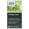 Gaia Herbs, Ginkgo Biloba, 60 Veggie Liquid Phyto Caps