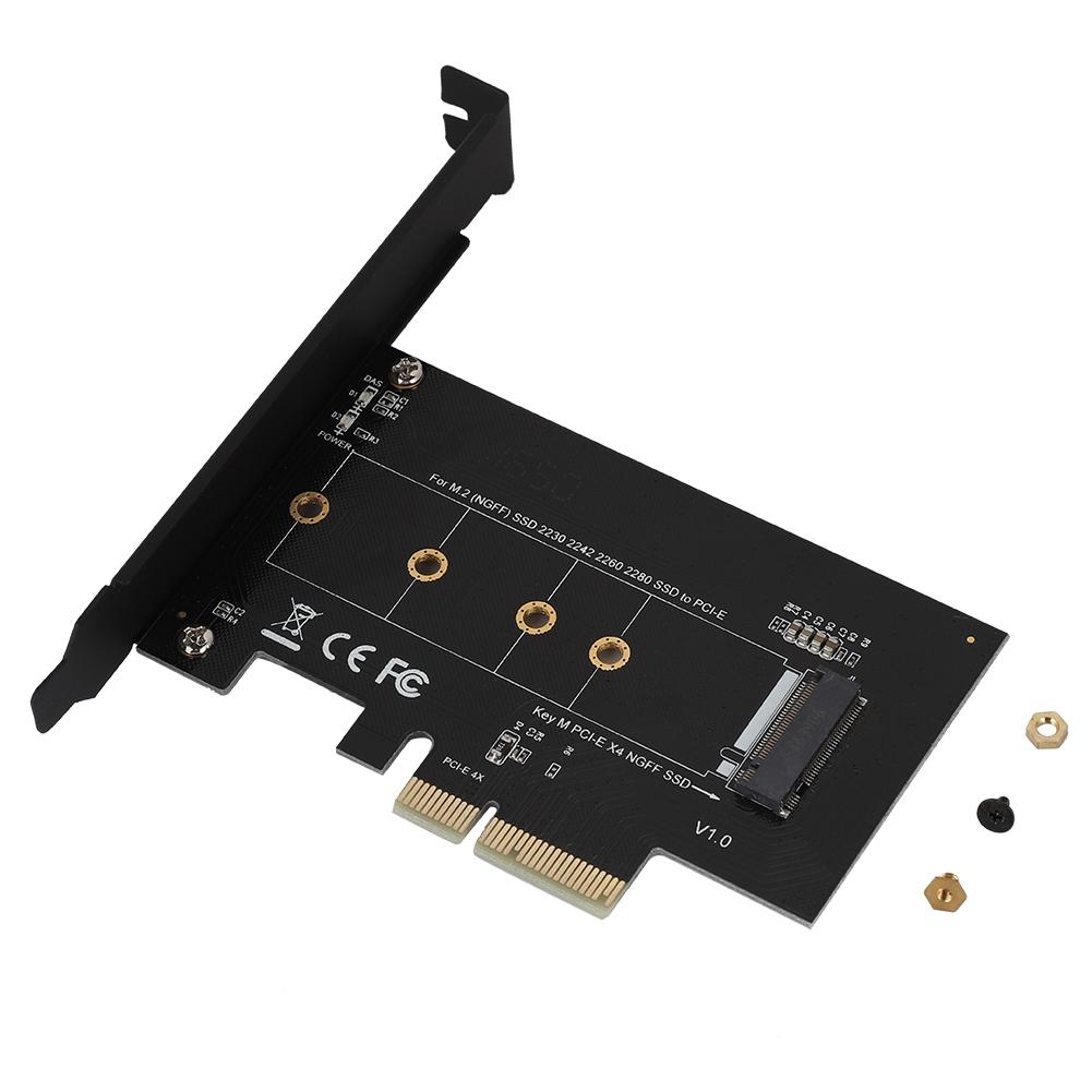 Конвертер разъема карты расширения M.2 в PCI-E3.0 X4, ключ M для жесткого диска SSD M2 NGFF NVME
