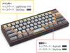 FILCO Majestouch Convertible CHERRY MX Red axis Английская раскладка 63 клавиши Совместим с обоими Совместим с 4 устройствами Матовый черный MINILA-R