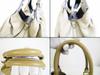Authentic LOUIS VUITTON Mahina Leather Beige Tote & Shoppers Bag Purse Neo L #6367 Open box
