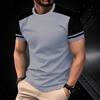 Men'S Fashion T-Shirts Short Sleeve 3D Printed Street Style T Shirt Summer Stripe Graphic Hip Hop Casual Tops