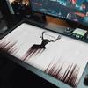 Коврик для мыши Ганнибал Большой Игровой Стол Подушка Нескользящий Ноутбук Планшетт Большой Коврик для Мыши XXL Коврик Мини ПК Игровой Коврик С Замком edge_xia