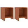 VidaXL Bedside Tables 2pcs Honey Brown 35x30x40cm Solid Pine Wood