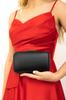 Women's Stylish and Useful Evening Dress Bag Women's Fabric Black Evening Dress Clutch Portfolio Ladies Bag