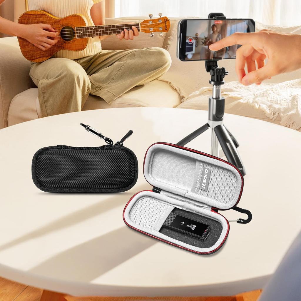 Чехол для хранения RLSOCO, совместимый с диктофоном Sony Stereo IC B ICD-TX660 /ICD-TX650/ICD-UX560F /UX570F