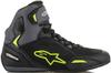 Велосипедные туфли Alpinestars Flow FASTER3 DRYSTAR Shoes 1691600204 Черный/Серый/Желтый 9/26.5 см (254 0719)