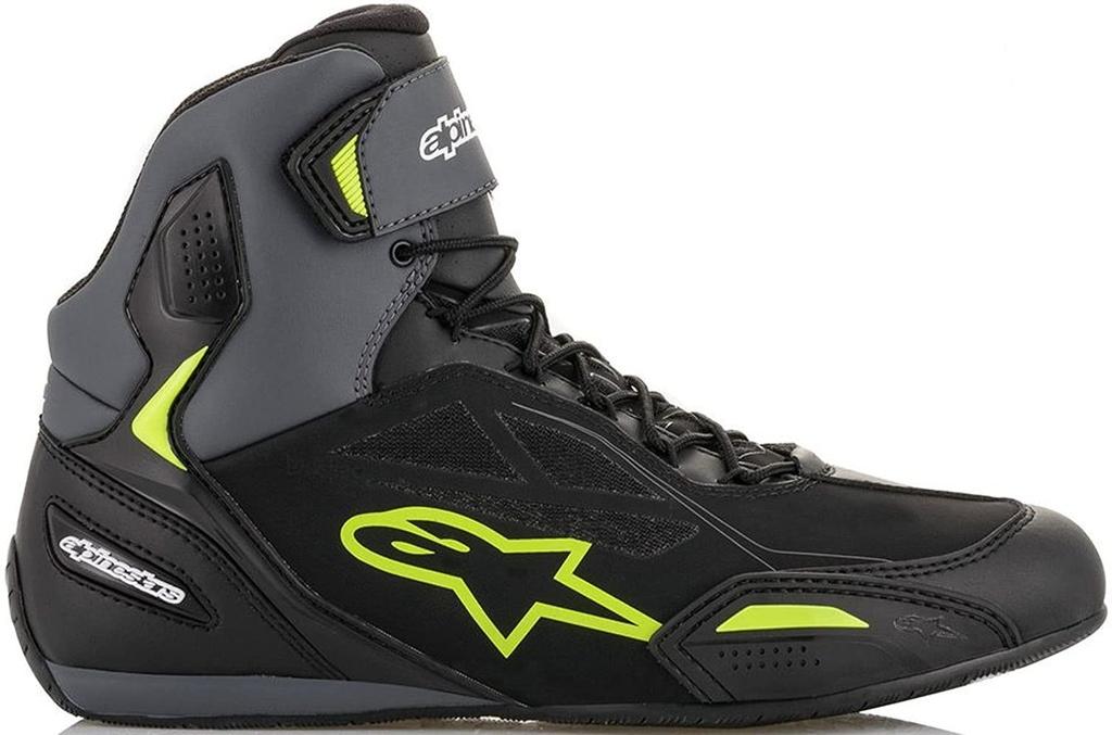 Велосипедные туфли Alpinestars Flow FASTER3 DRYSTAR Shoes 1691600204 Черный/Серый/Желтый 9/26.5 см (254 0719)