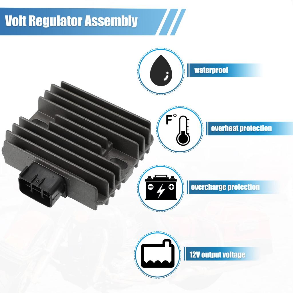 uxcell 21066-0705 Voltage Regulator Rectifier Replacement for 68V-81960-10-00 Arctic CAT 700 EFI Compatible 2006-2009