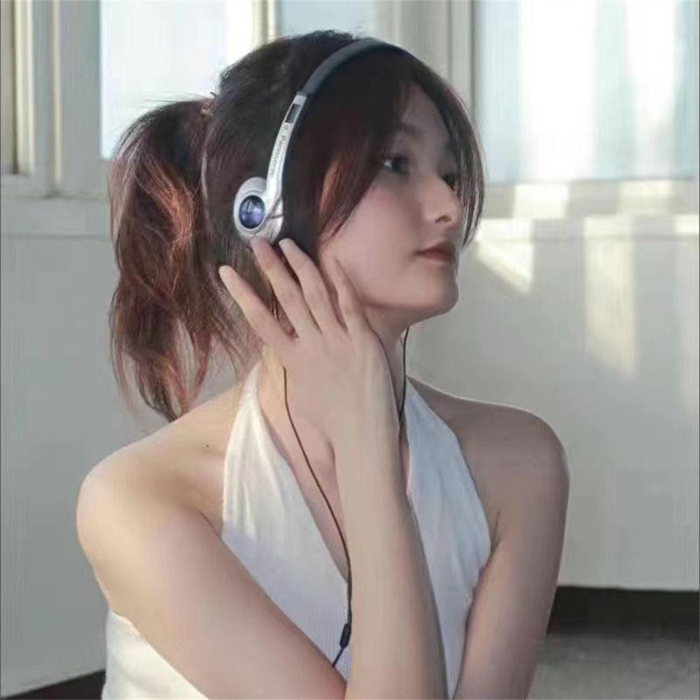 Гарнитура Millennium Wind Retro Personality Проводные наушники Классические наушники Y2K Наушники Outdoor Mp3