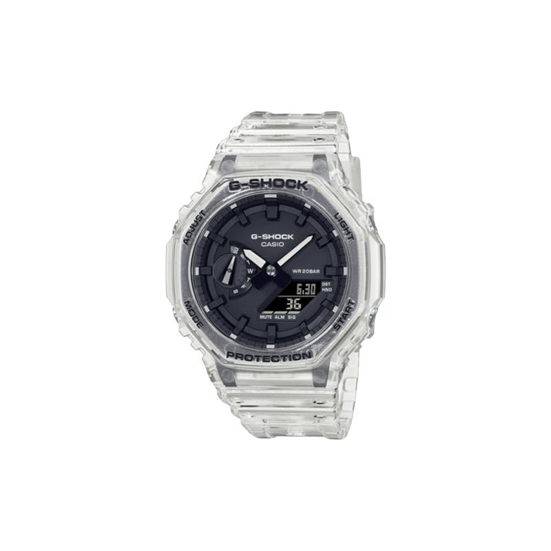CASIO Customized watch modified series fourth generation ice diamond oak Quartz Steel Strap same style for men and women GA2100-7A