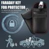 Портативная сумка Фарадея, органайзер для хранения автомобильных ключей, износостойкий противоугонный блокирующий RFID-брелок, защитная сумка