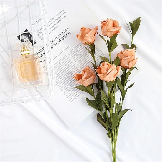 Современный искусственный цветок гибкий красочный реалистичный