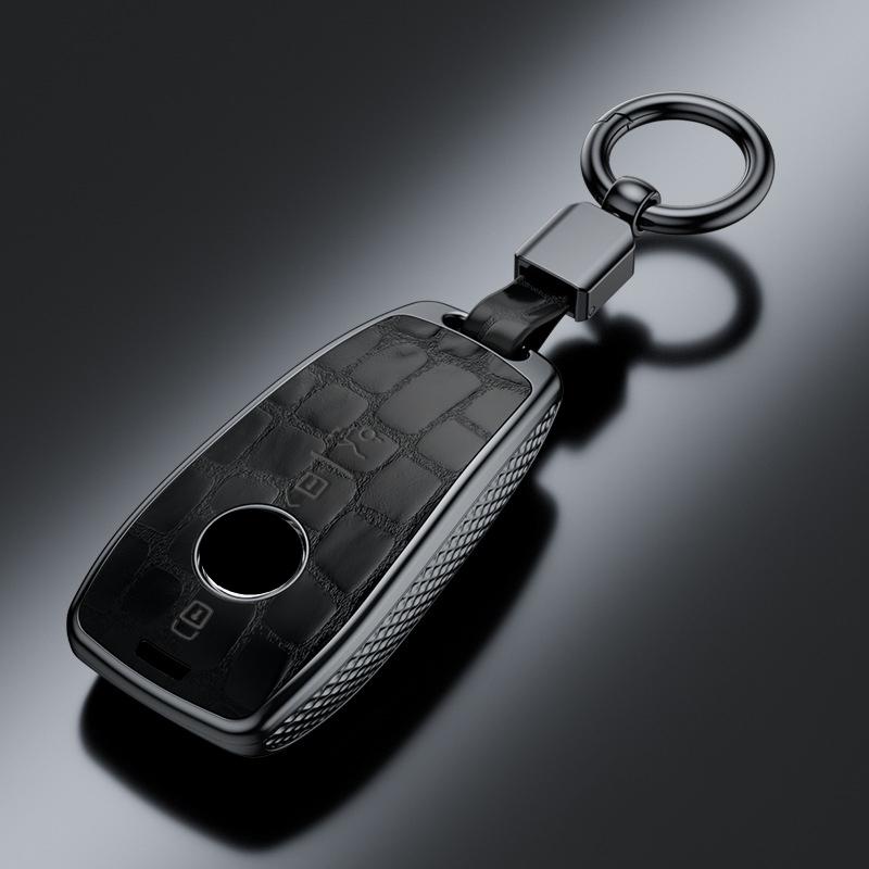 Plastic Car Key Case Remote Cover Shell Holder Keyring for Mercedes Benz A B C E S Class S400L CLA CLS GLC GLE GLS EQE EQS GLA