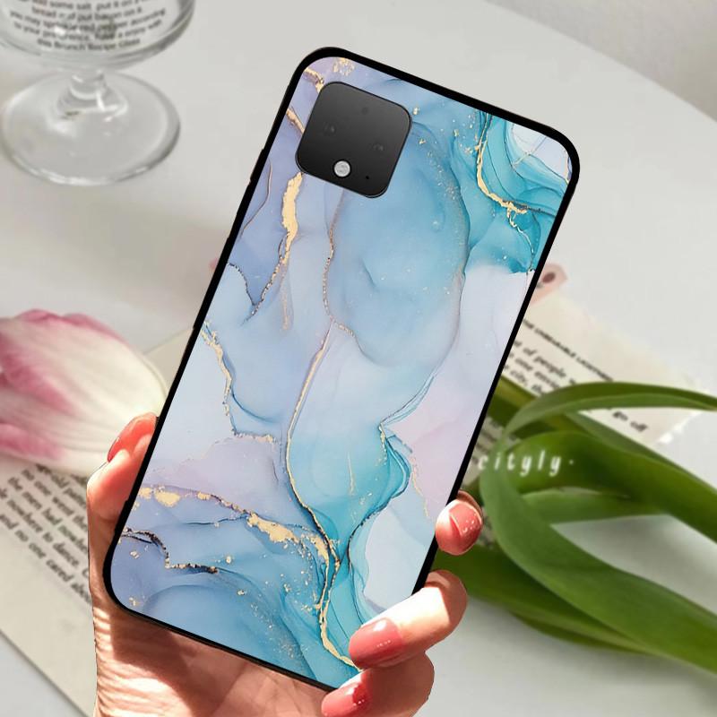 Чехол для Google Pixel 4A 5G Силиконовый Мягкий ТПУ Черный Чехол для Телефона Для Google Pixel 5 XL 5G Защитный Fundas Чехлы Роскошный Coque