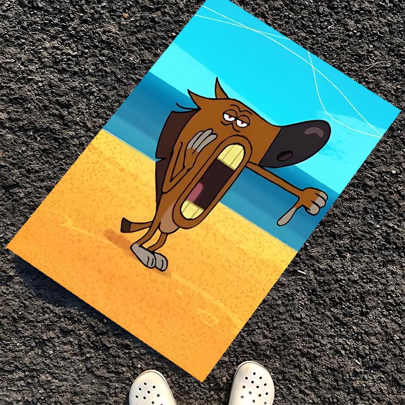 Zig & Sharko Printed Carpet, Rug for Office Chair Living Room Bedroom Kitchen Room Decor Gifts.