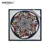 WENSLI Mulberry Silk Square Scarf