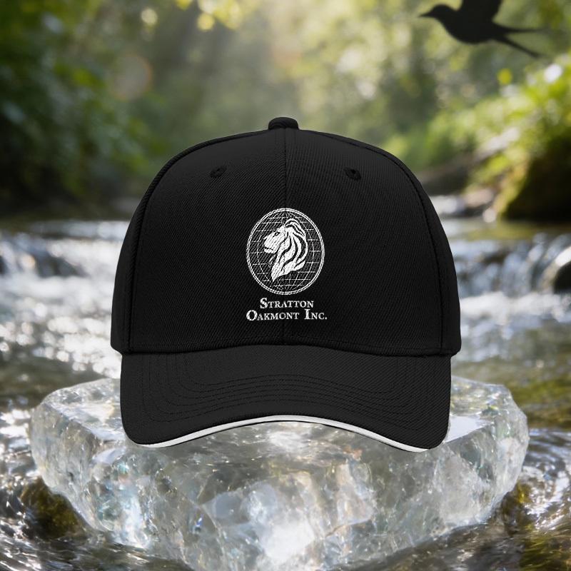 Lion Head Black And White Sandwich Cap, Unisex Easy Lightweight Adjustable Outdoor Sun Hat, Ideal Gift for Travel, Parties, Birt