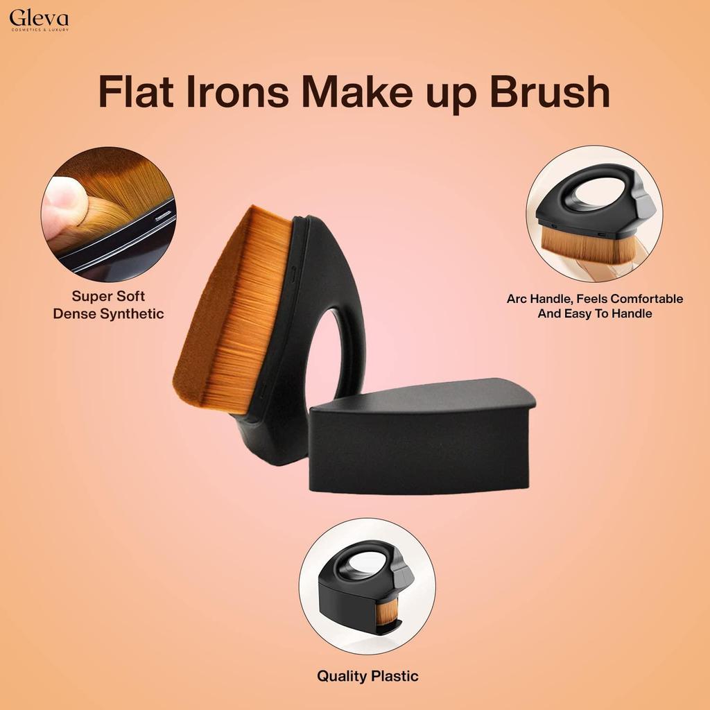 Foundation Makeup Flawless Brush, Cream or Flawless (Black)