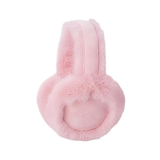Winter Earmuff for Women Girls Foldable Fluffy Ear Warmer Soft Faux Fur Warm Ear Cover for Cold Weather Outdoors