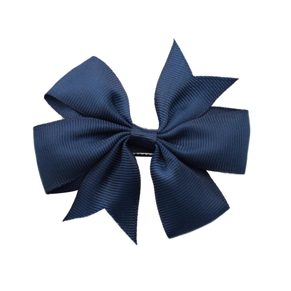 Детская заколка для волос V-образной формы, с ребристой лентой «ласточкин хвост», детская заколка-бант, аксессуары для волос, аксессуары-заколки для девочек