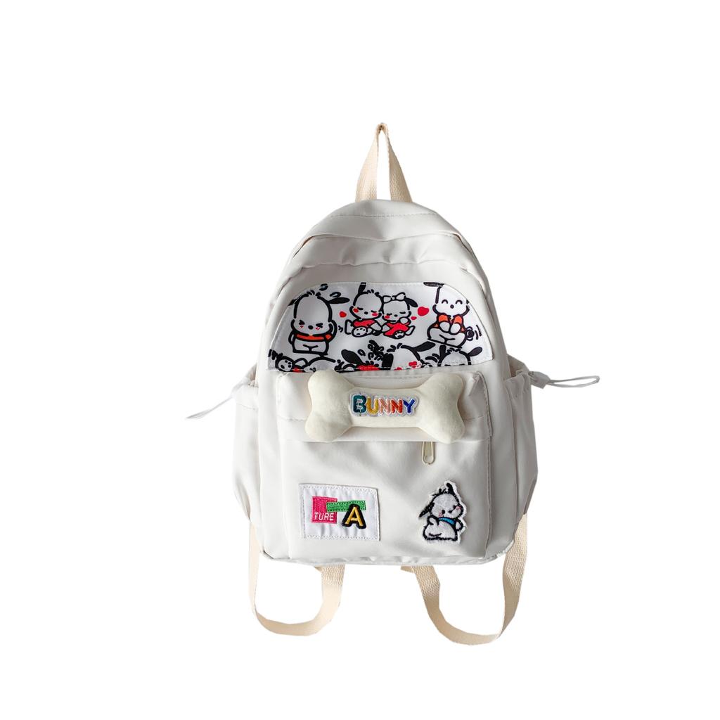 Lovely Isn Wind Soft Girl Little Fresh Backpack Small College Students Light Primary School Students Backpack Bag.