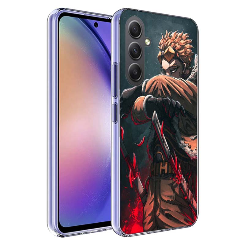 Аниме MHA Hawks BNHA Чехол для телефона Samsung A17 A37 A57 A07 A16 A26 A36 A56 A06 A02S A12 A22 A32 A52S A04S A14 A24 A34 A54 A03 A