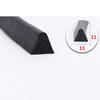 5-метровая мягкая треугольная полоска, водонепроницаемая, пылезащитная, резиновая, губчатая, противоударная, пенопластовая, звукоизоляционная полоска, уплотнительная лента для оборудования