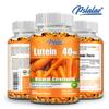 Lutein 40mg capsules, an eye-protecting vitamin supplement, supports eye health and relieves eye fatigue, 120 capsules.
