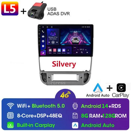 Fortress Android 14 для Peugeot 406 1994 - 2005 Авторадио Мультимедиа Радио Carplay Автомобильный Стерео GPS Навигация Головное Устройство Авто WIFI