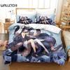 Hololive Ninomae Ina'nis holoEN Комплект постельного белья для мальчиков и девочек, двуспальный, пододеяльник, наволочка, детская кровать, для взрослых, домашний текстиль, текстиль
