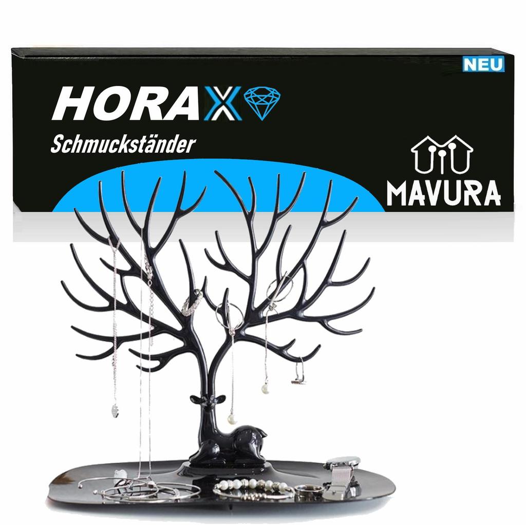 HORAX Jewelry Stand Jewelry Holder Necklace Stand Deer Antler Tree Jewelry Tree