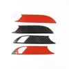 Car Stickers For Cadillac XT5 2016-2019 Carbon Fiber Car Door Handle Frame Trim Cover  Car Styling Interior Accessories 4pcs