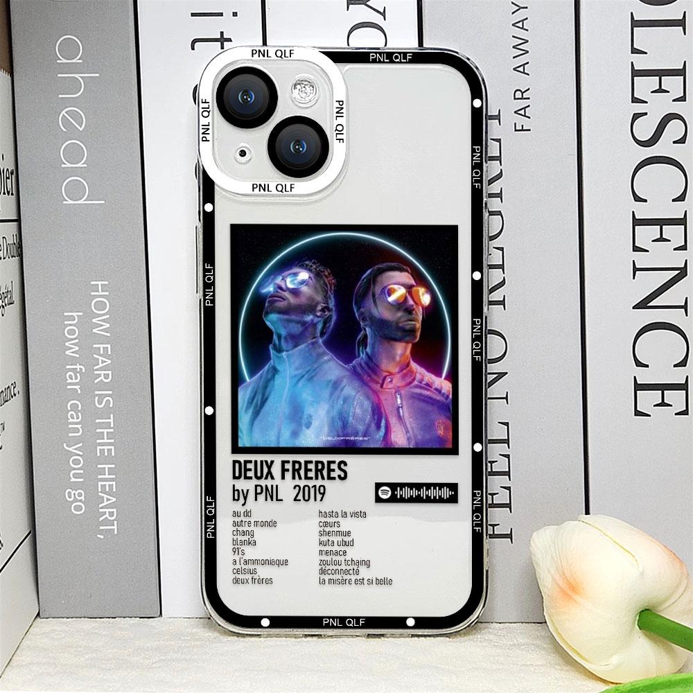 Чехол для телефона PNL QLF Рэпер Певец для IPhone 15 14 13 12 11 Pro Max Mini 8 7 15Plus SE2 X XS XR Coque Fundas Силиконовый Прозрачный Чехол