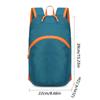 Nylon Mountaineering Backpack Zipper Travel Daypack Portable Outdoor Folding Backpack  Female