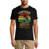 Мужская футболка Vintage March 1989 - Retro Sunset 32nd Birthday Gift Tee Shirt