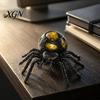 Halloween Party Decoration 1/4Pcs Glitter Spider Squeeze Toy, Stress Relief Realistic Scary Gadget Fake Prank Toy Portable Reliever