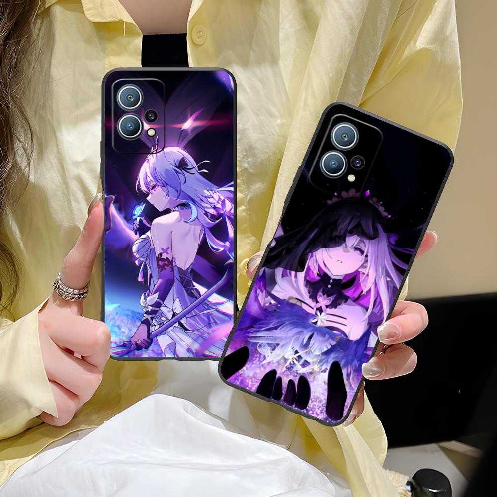 HSR Castorice Матовый ТПУ Чехол для Мобильного Телефона для Huawei P60 P50 P40 P30 P20 P10 P9 P8 Pro Lite Plus Цветной Печатный Чехол