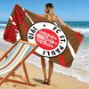 Custom Name ST.pauli Print Beach Towel, Large Soft Quick Dry Towel for Beach Camping Swimming_xia