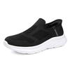 Large Size Spring New Casual Sports Running Shoes Soft-soled Lazy Shoes Fly-woven Breathable One-pedal Mesh Shoes