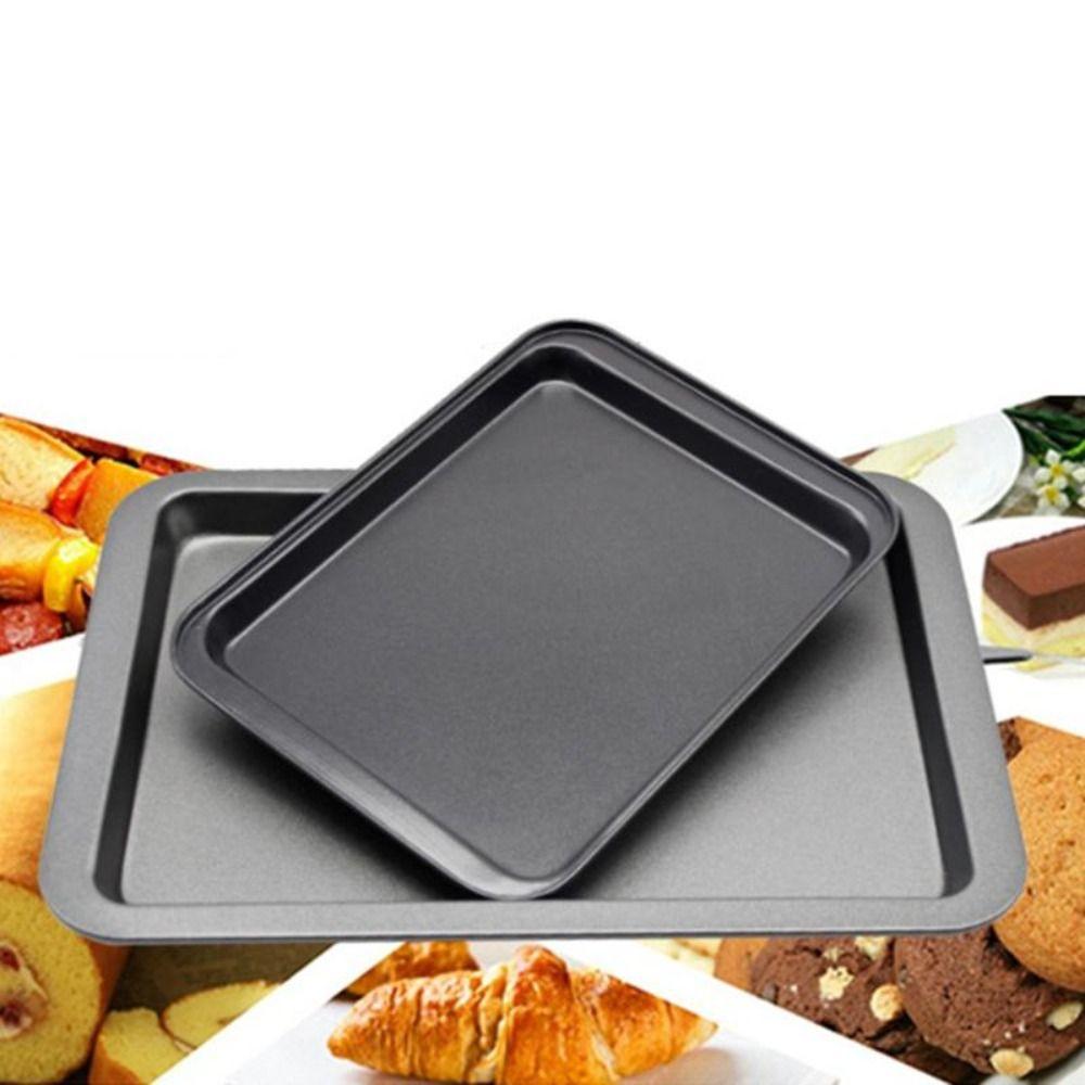 Прямоугольная форма для выпечки Easy Clean с антипригарным покрытием DIY для кухни, противень, устойчивость к высоким температурам, углеродистая сталь, выпечка