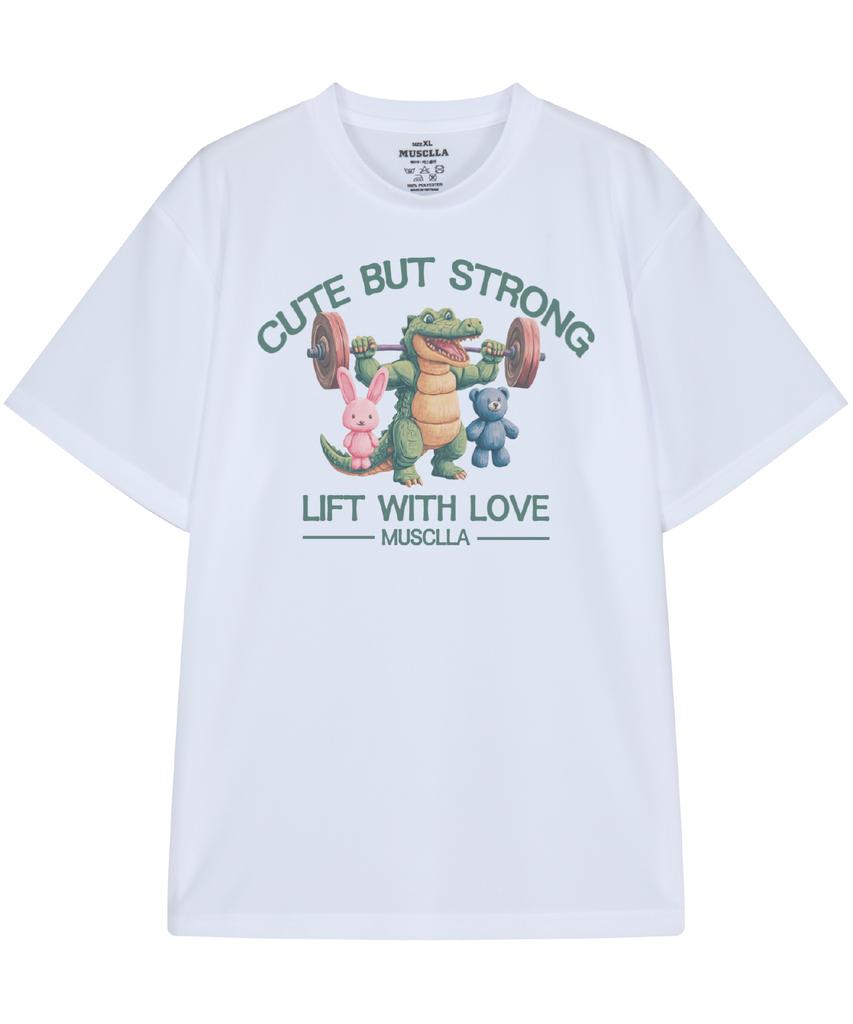 DRIFTOUT Cute But Strong Crocodile Functional Short Sleeve T-Shirt (5 Colors) (Type A)